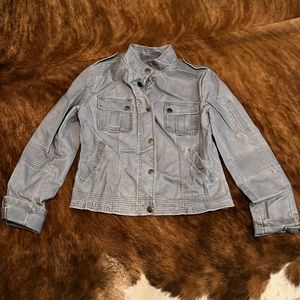 Faux Leather jacket. Small